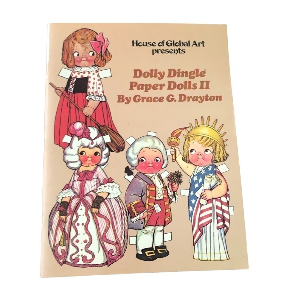 Dolly Dingle Paper Dolls II By Grace G Drayton 1979 Brand New Uncut 30 Antique
